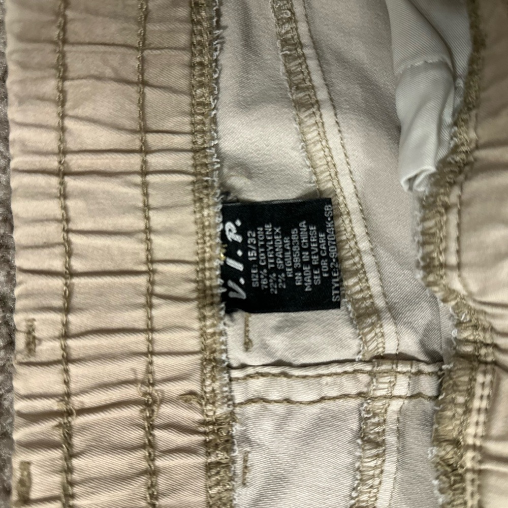 Beige Cargo Pants - Picture 4 of 4